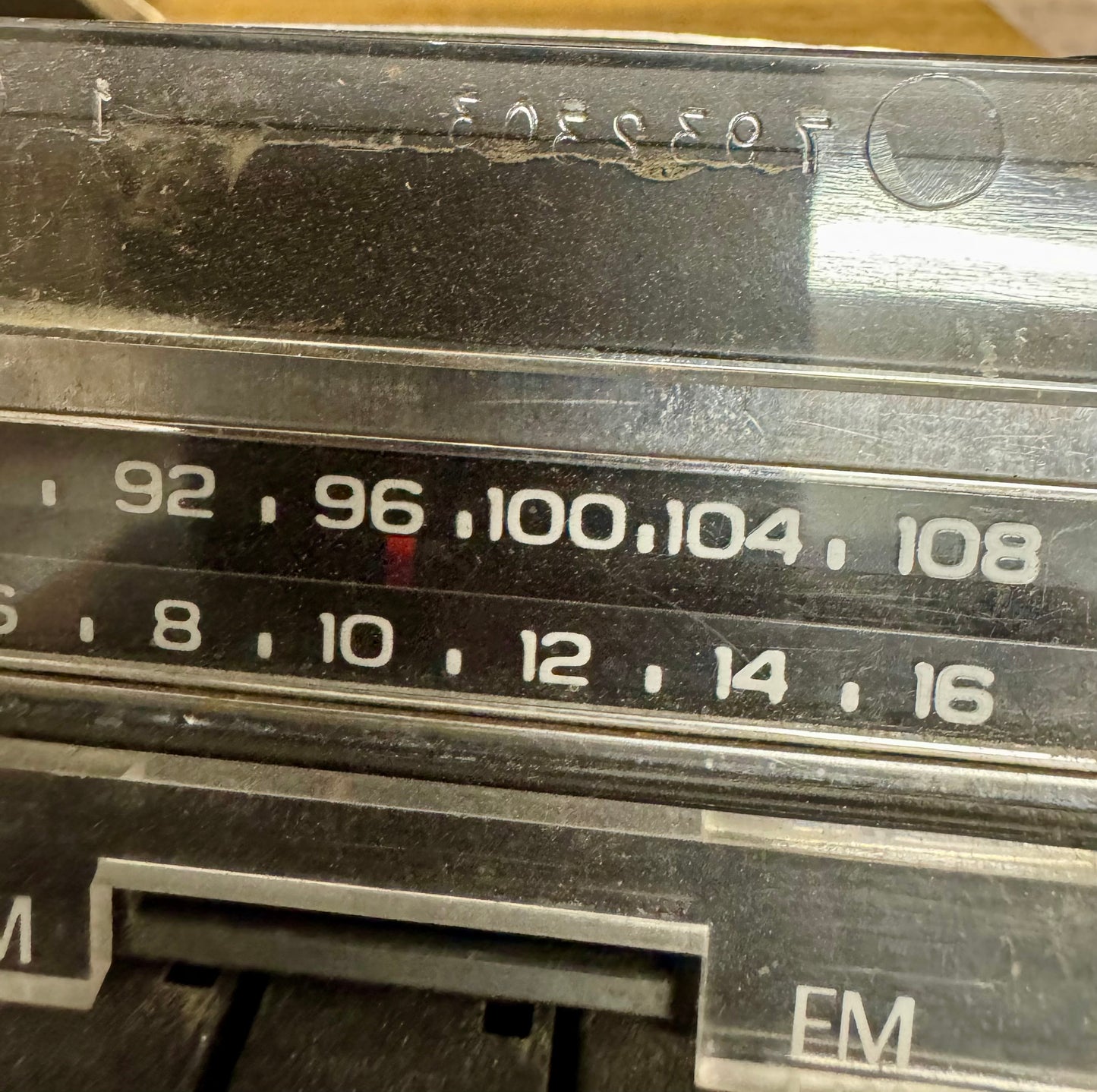1970s GM factory AM/FM 8 track