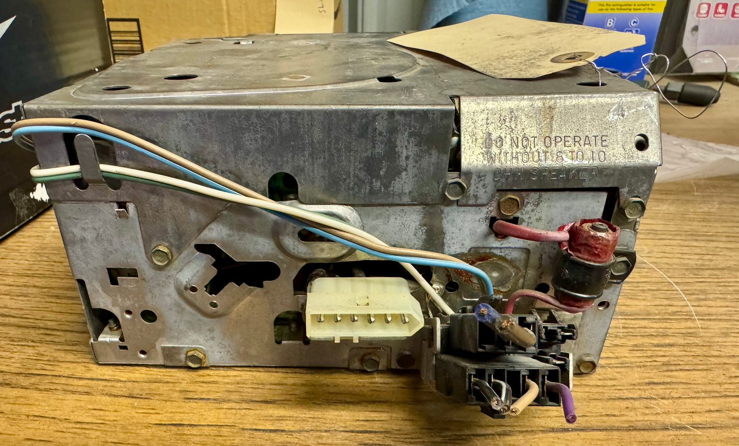 1970s GM factory AM/FM 8 track