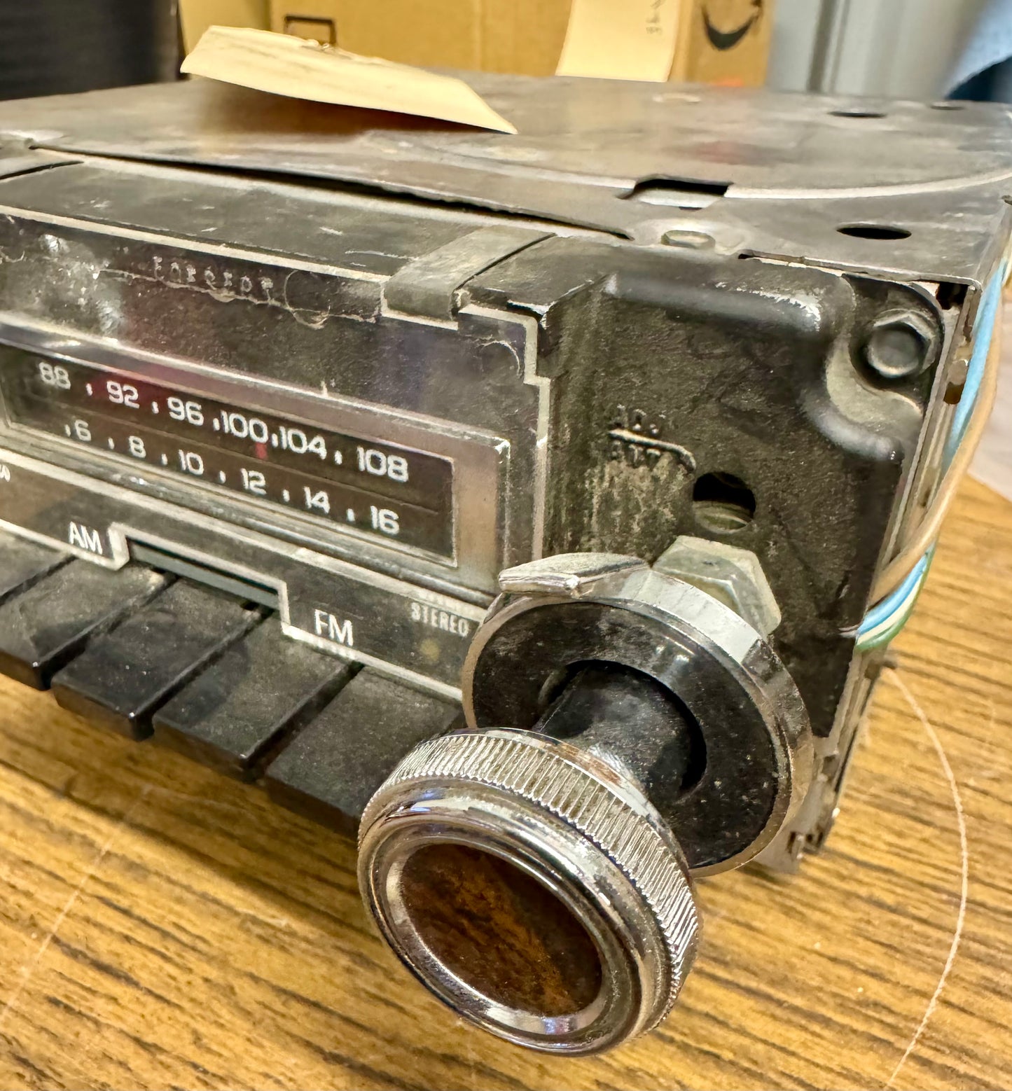 1970s GM factory AM/FM 8 track