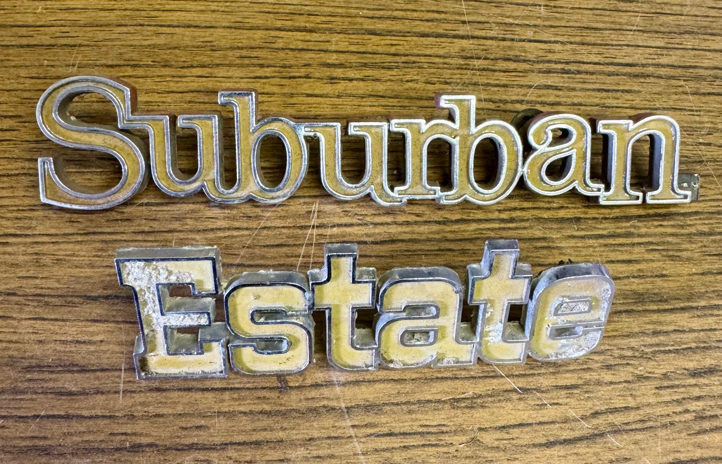 1973-1980 “Suburban Estate” emblems