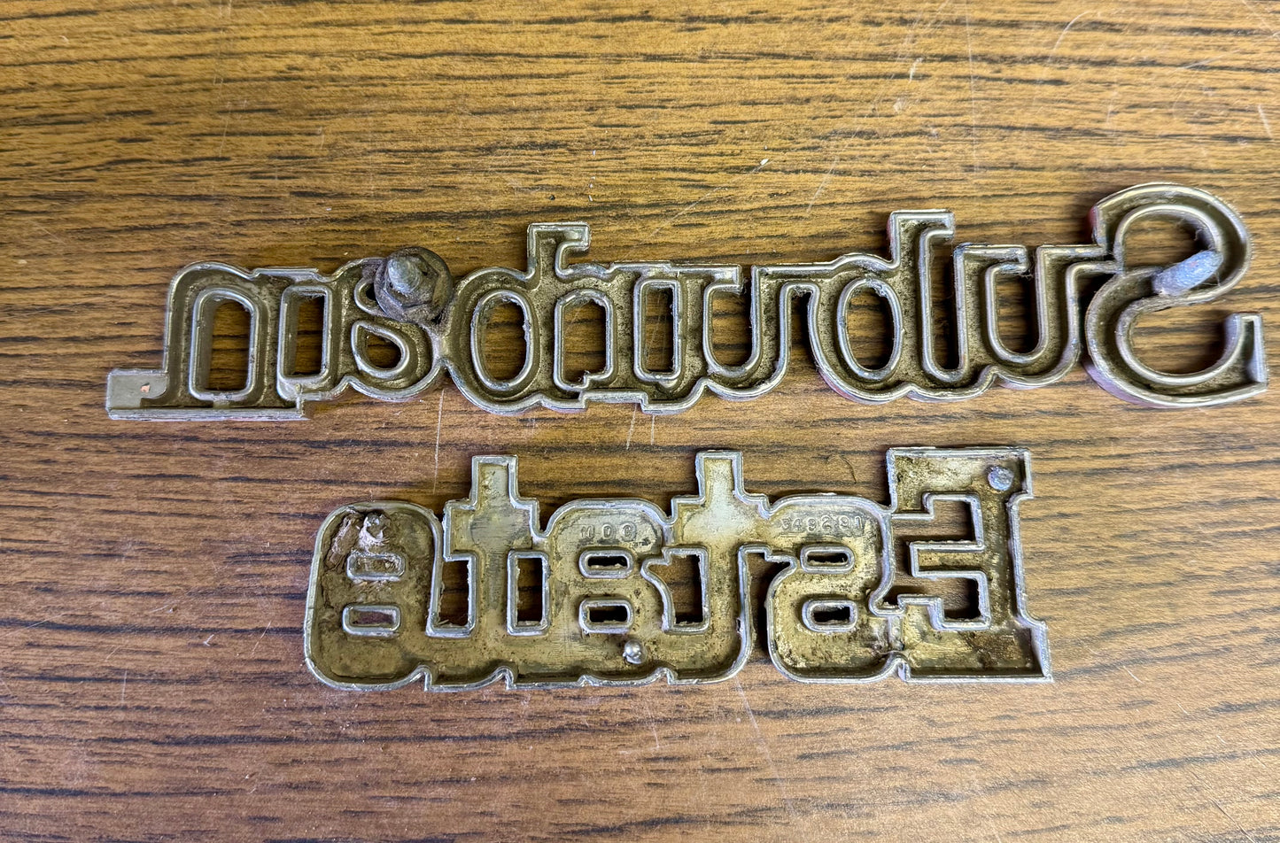1973-1980 “Suburban Estate” emblems