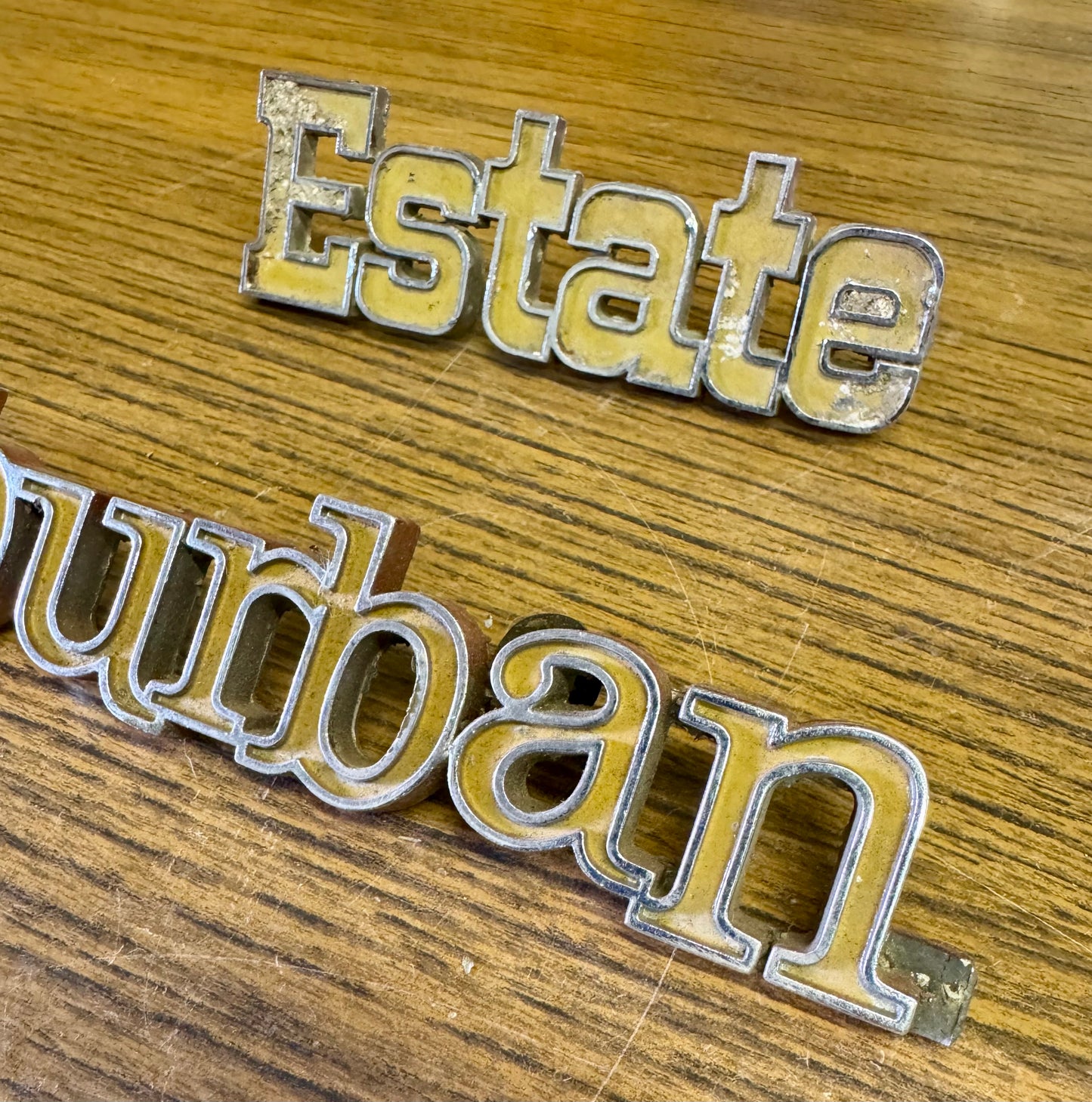 1973-1980 “Suburban Estate” emblems
