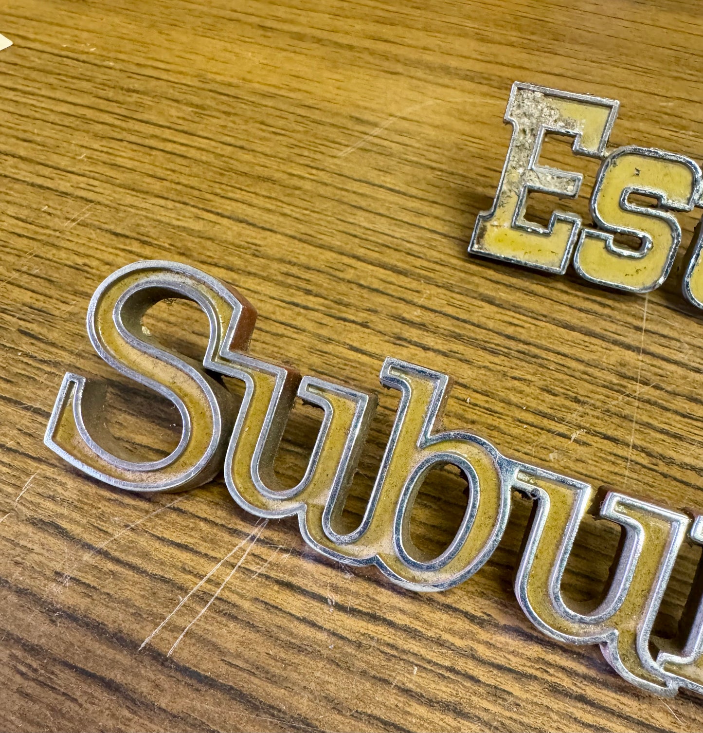 1973-1980 “Suburban Estate” emblems