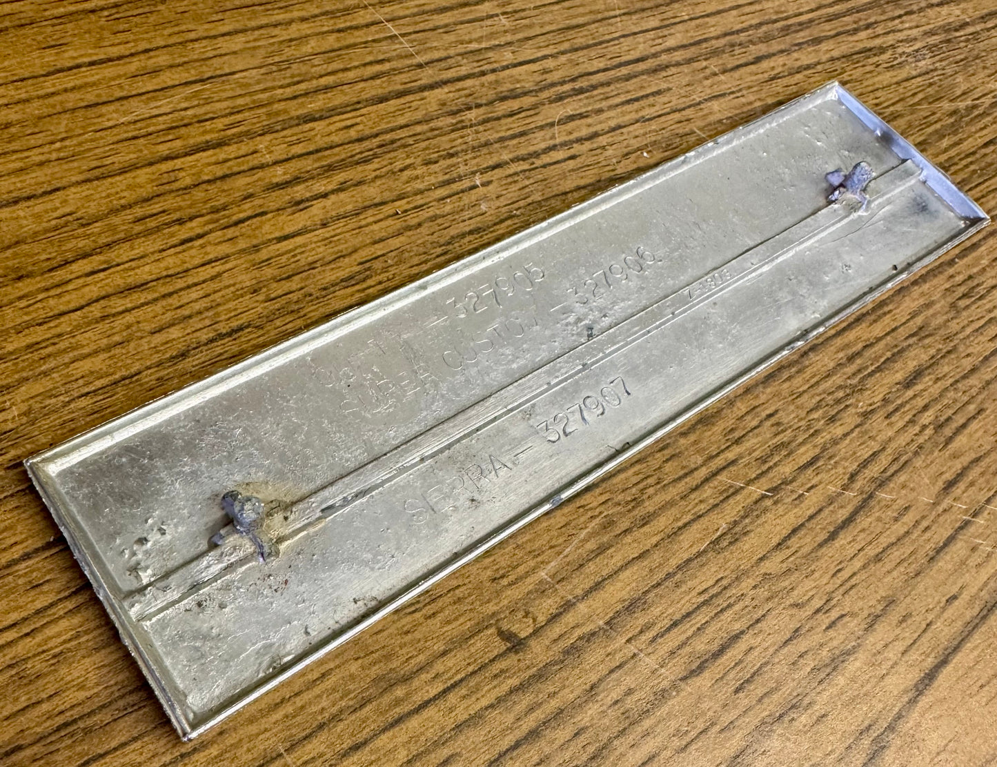 1973-74 GMC fender emblem