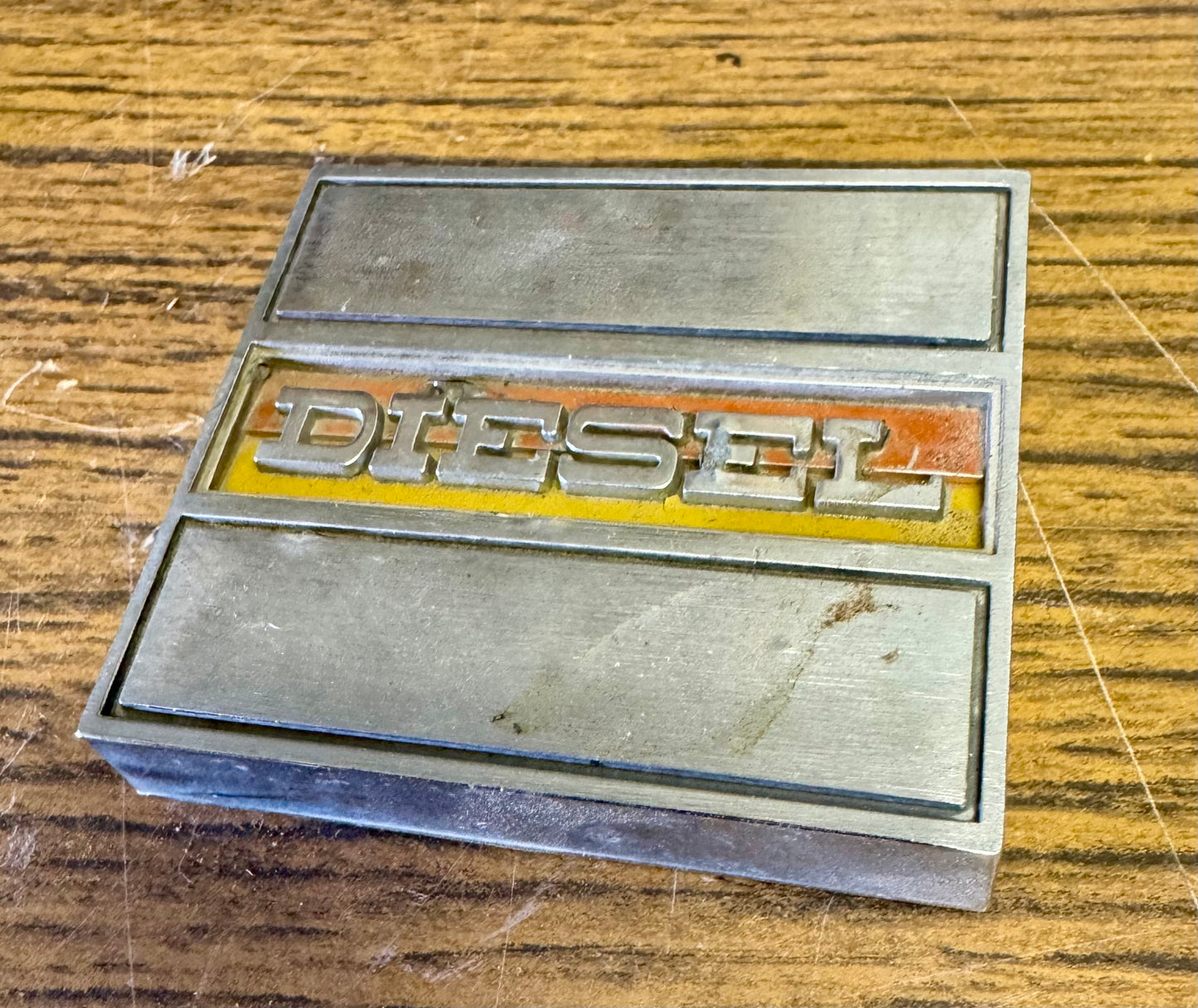 1978-1980 Diesel fender emblem