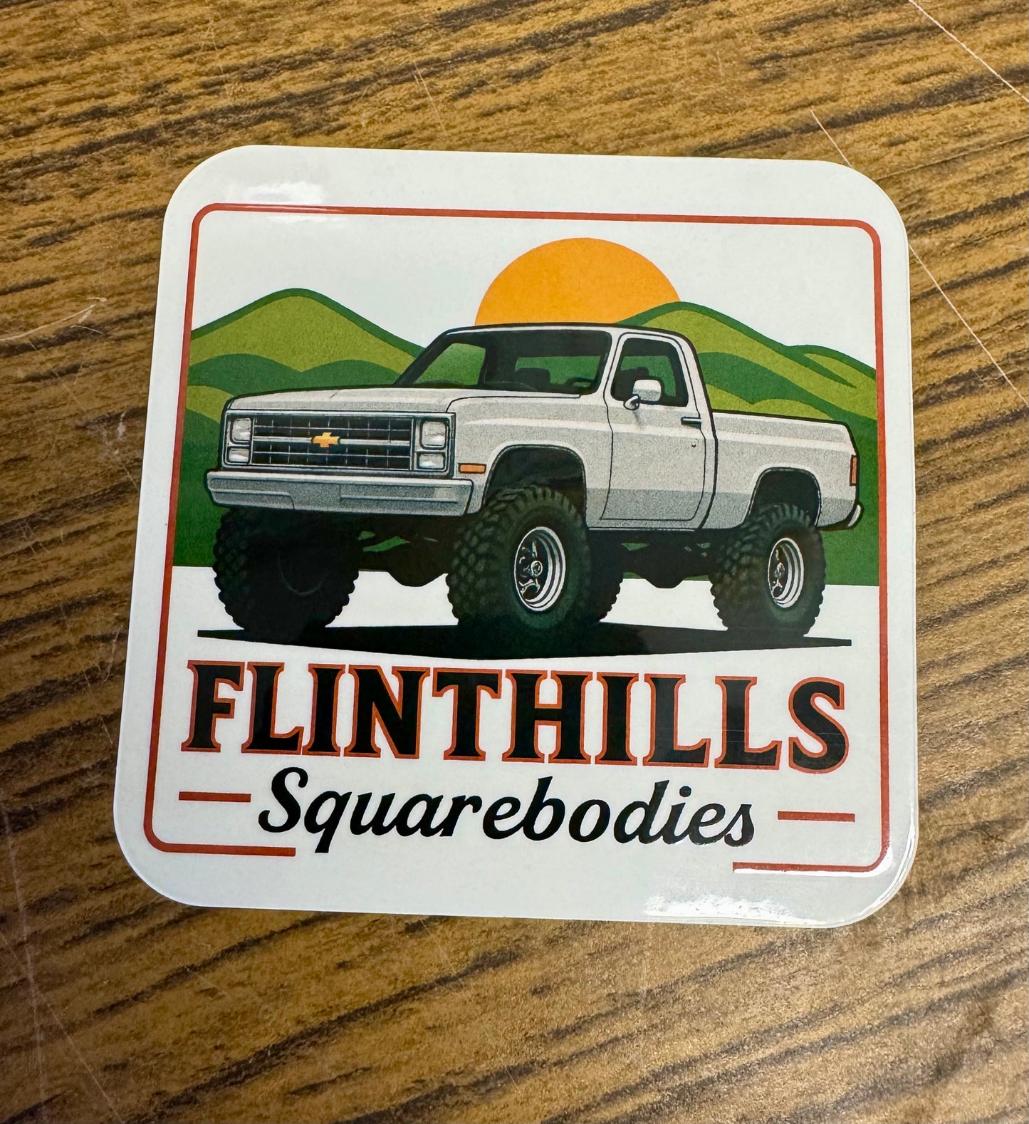 FlintHills Squarebodies sticker