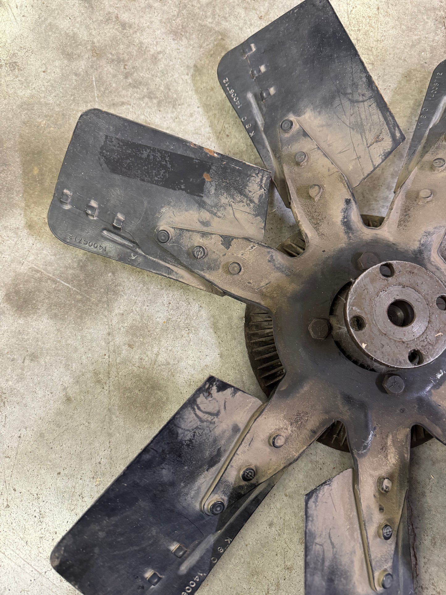 7 blade GM fan