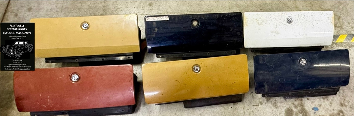 Assortment of glove boxes