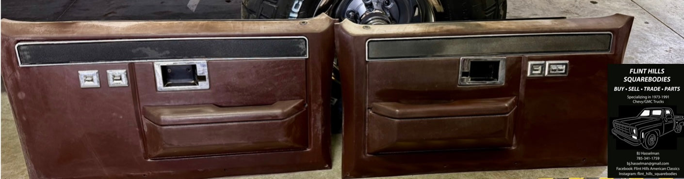 1981-1987 Interior Door Panels