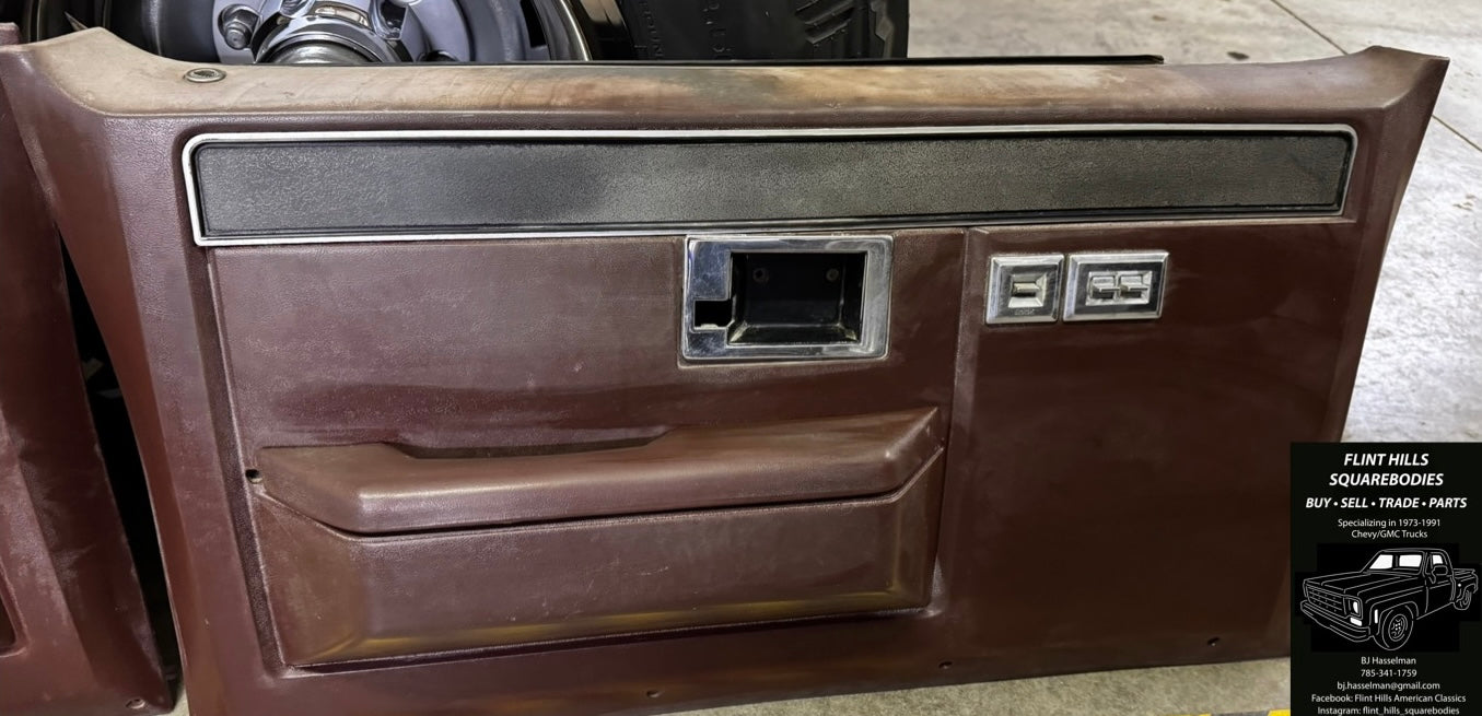 1981-1987 Interior Door Panels