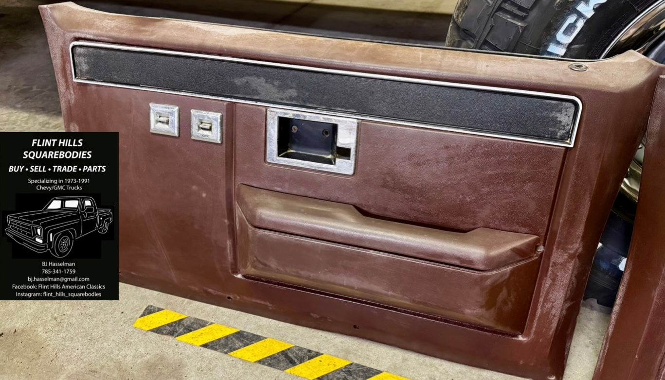 1981-1987 Interior Door Panels