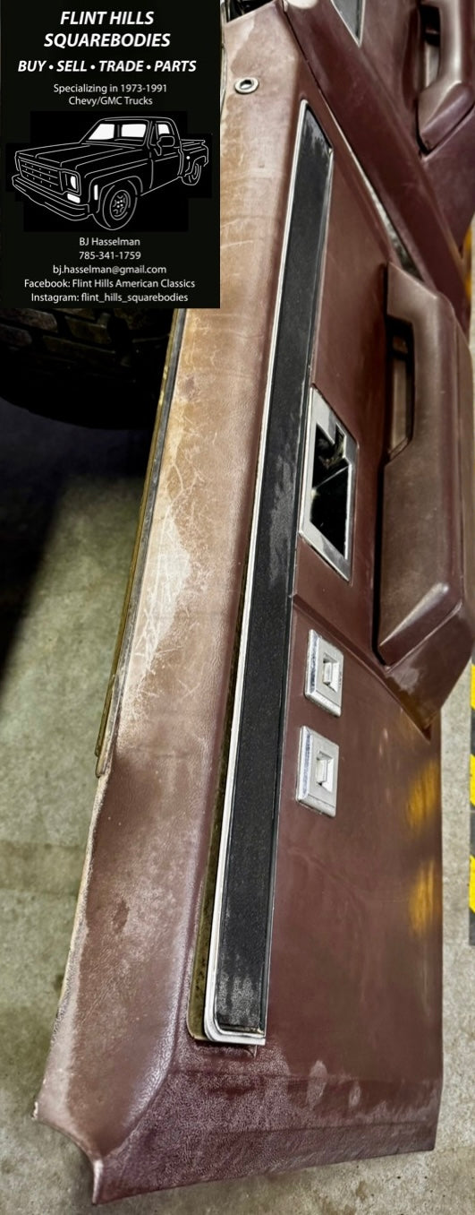 1981-1987 Interior Door Panels
