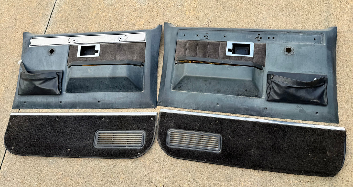 1981-1991 Door panels