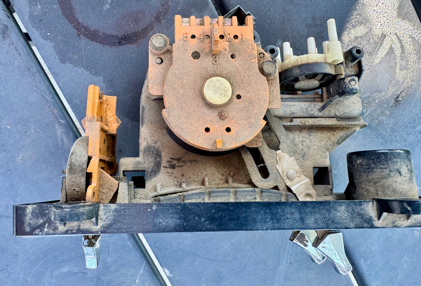 1983-1991 HVAC control assembly