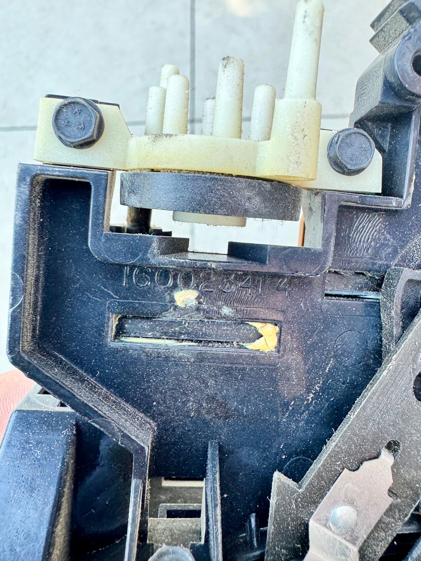 1983-1991 HVAC control assembly