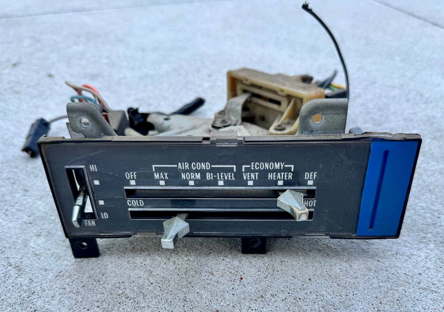 1976-1980 HVAC control