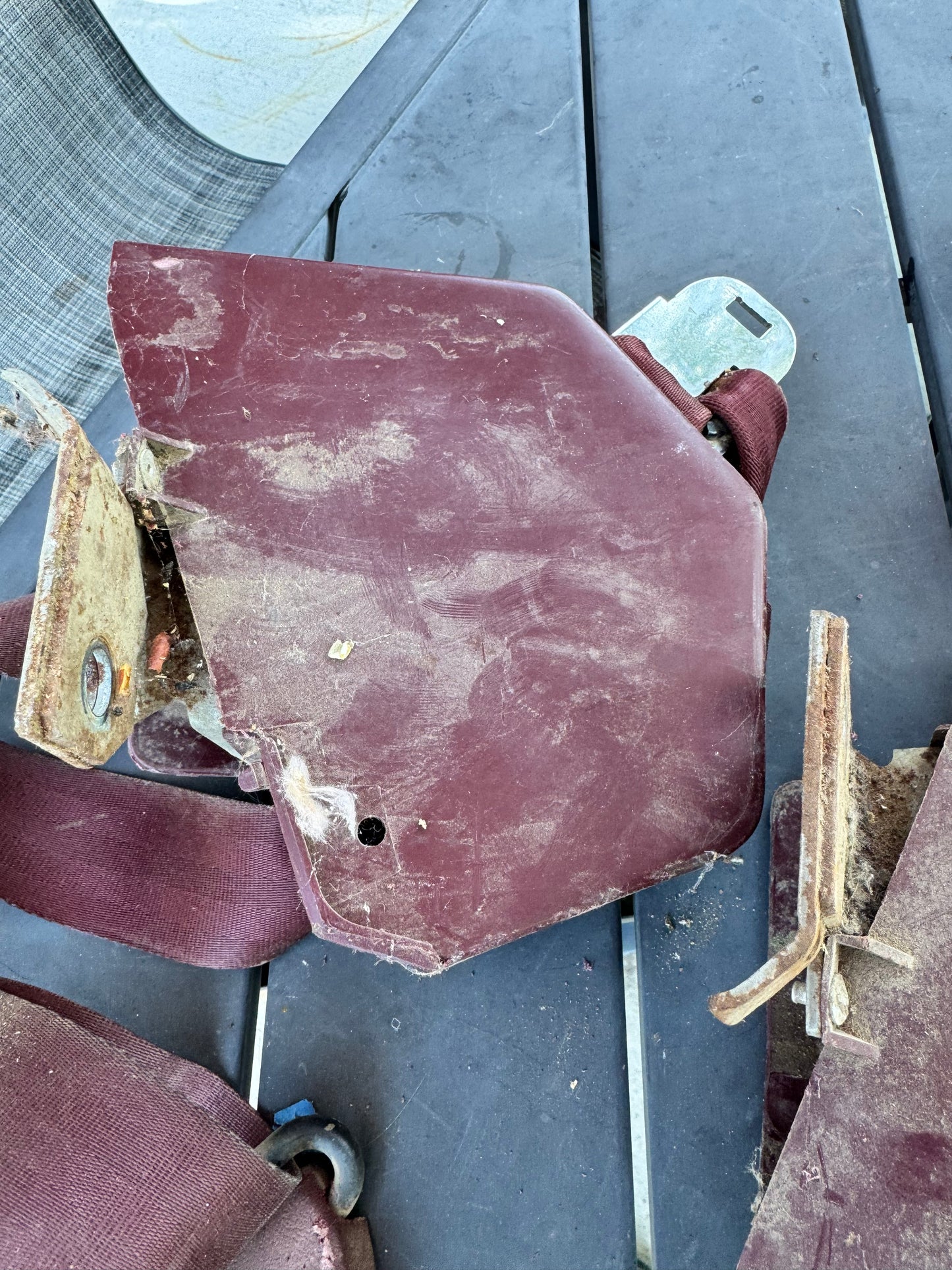 1981-1986 seatbelts.