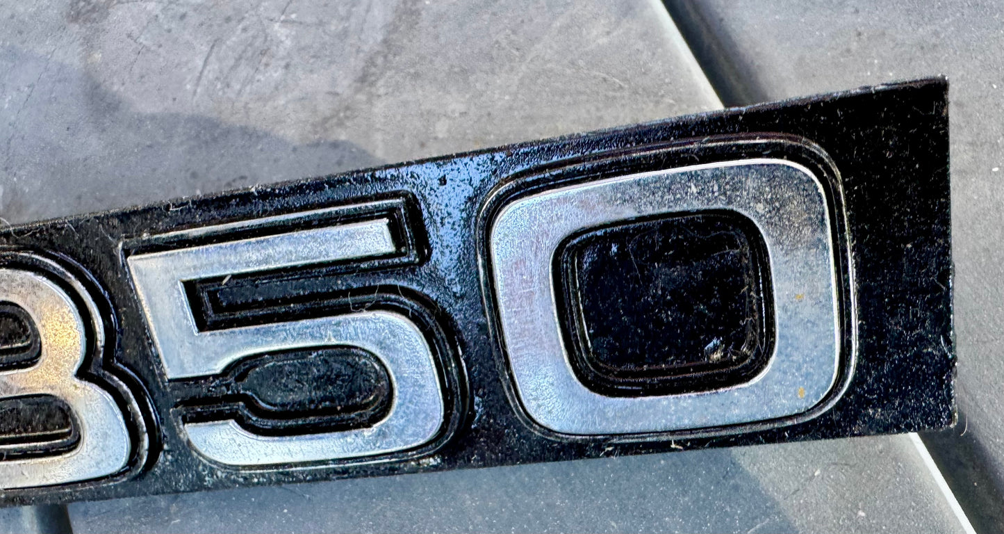 1975-1980 “350” grille emblem