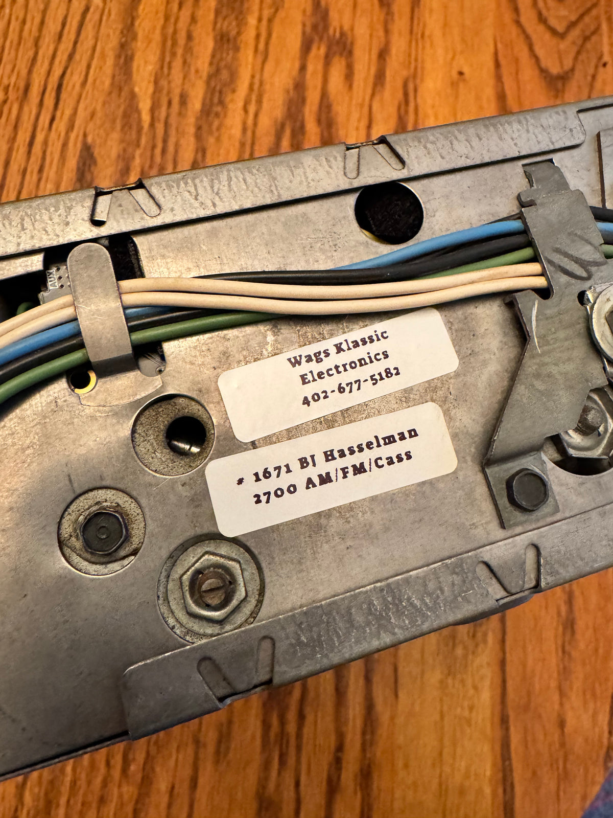 1978-1988 AM/FM cassette w/bluetooth