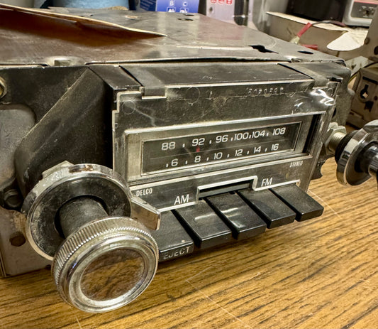1970s GM factory AM/FM 8 track