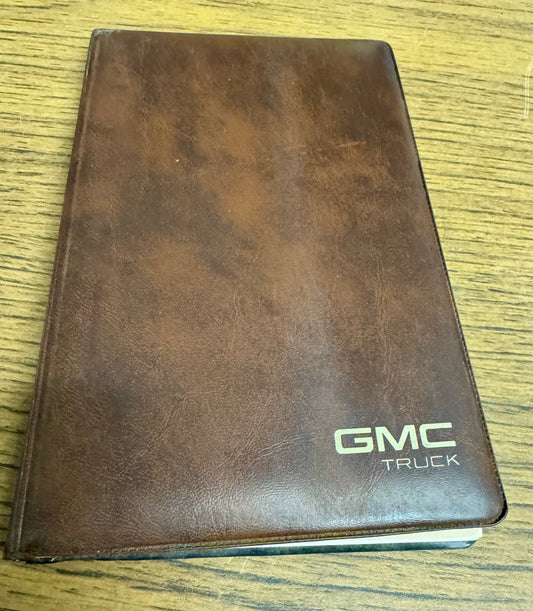1987 GMC Suburban/Jimmy owners manual