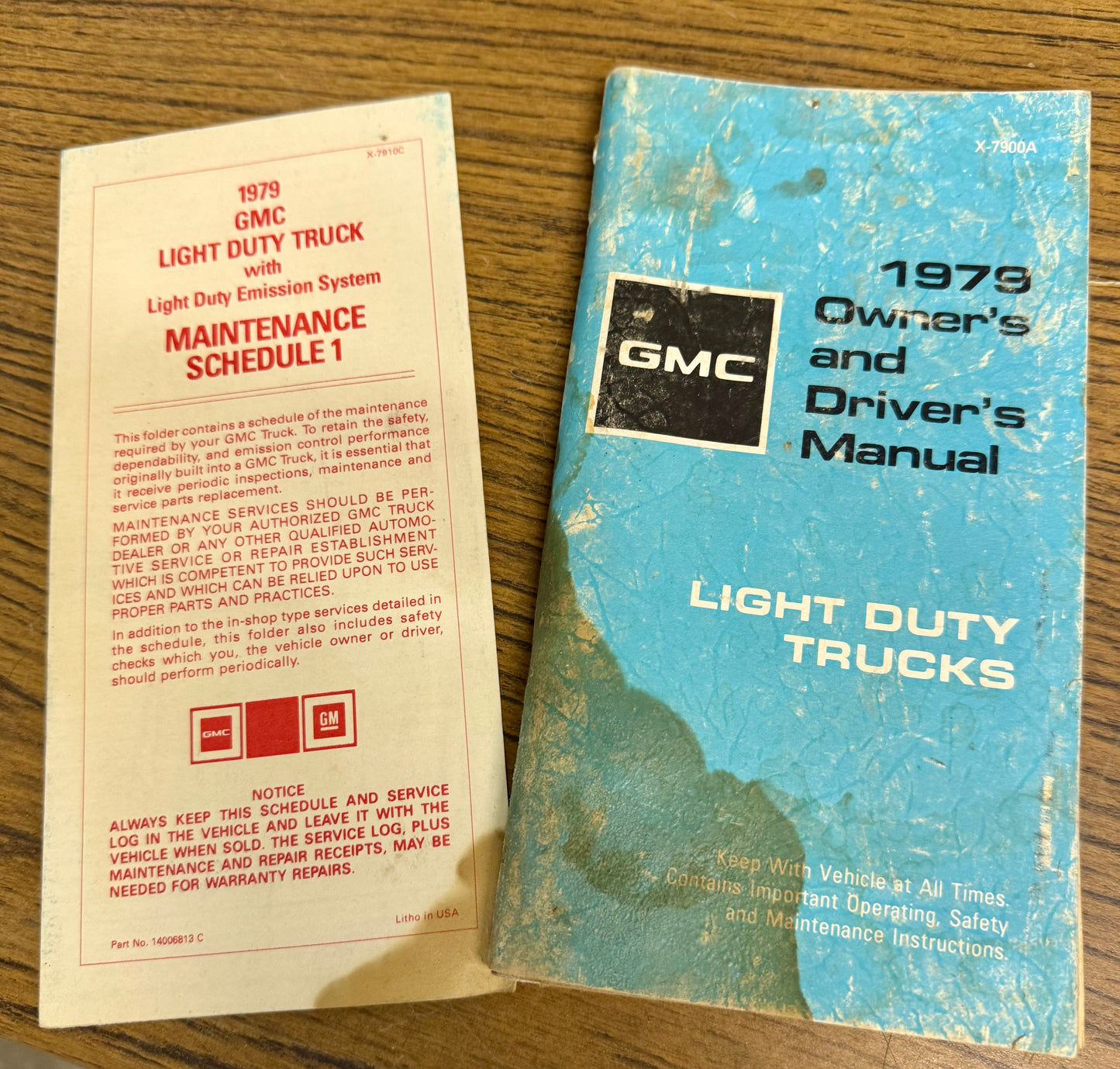 1979 GMC truck owners manual