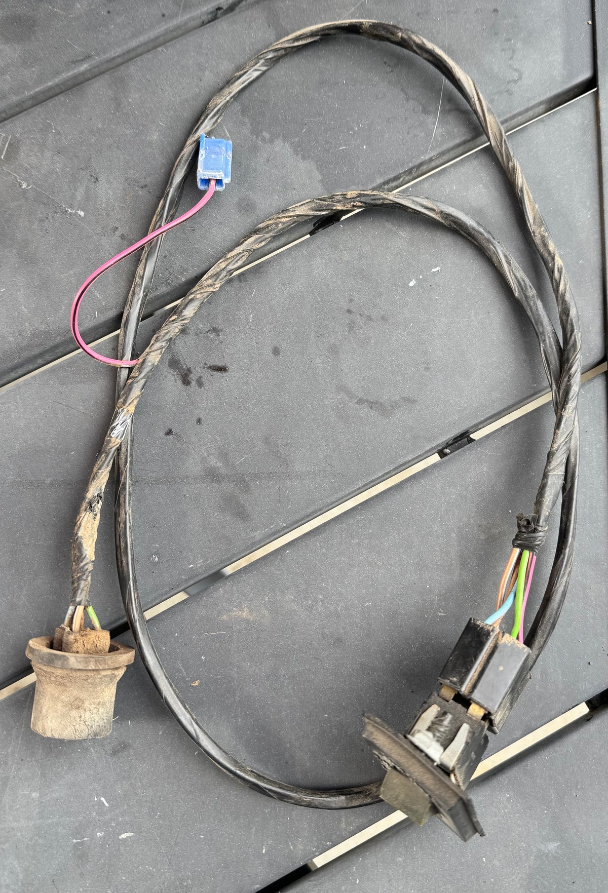 Dual tank switch and inside harness
