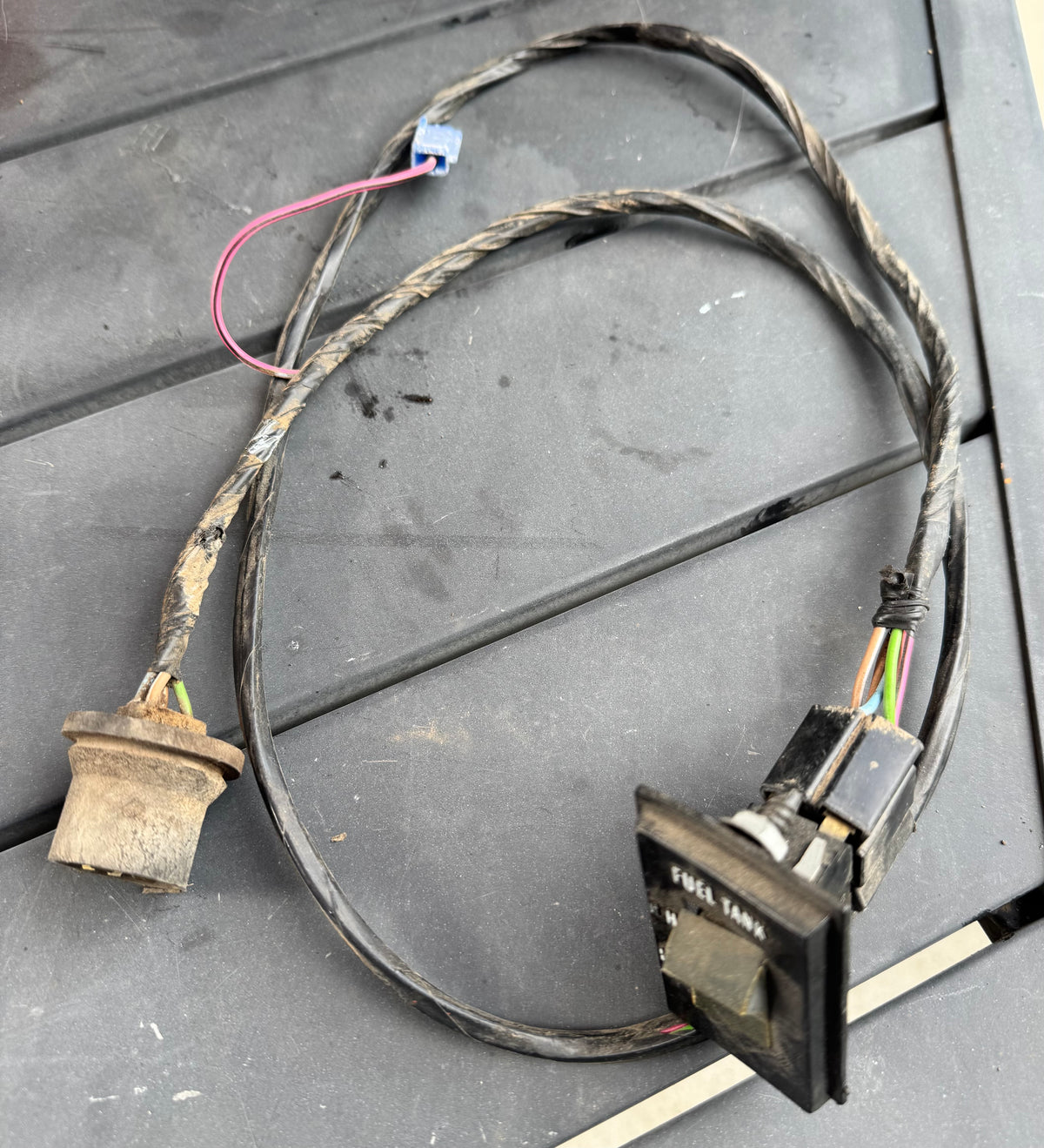Dual tank switch and inside harness