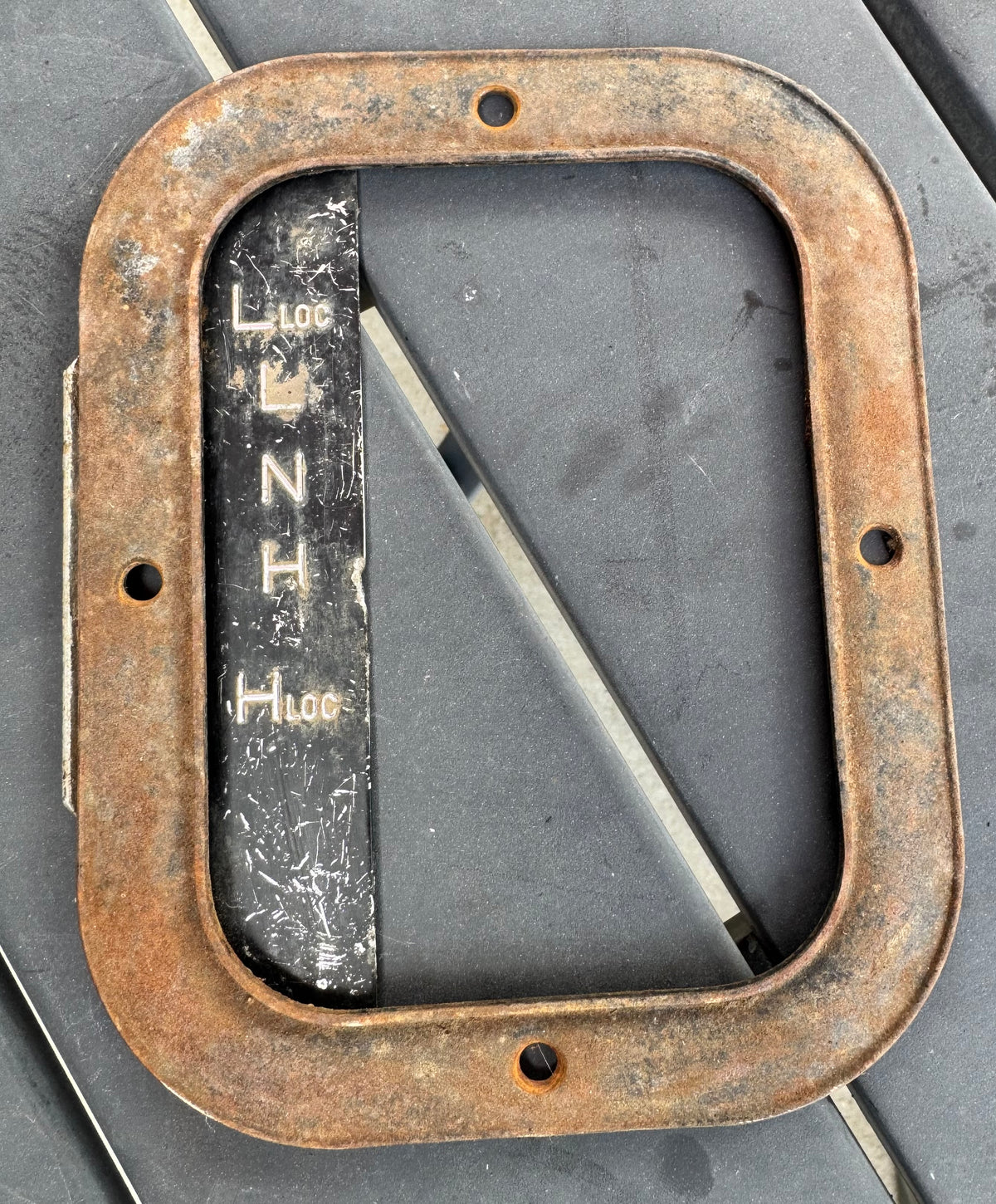 NP203 base, indicator and knob