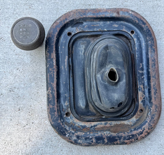 NP205 base, boot and knob