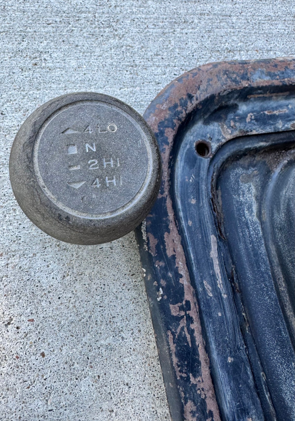NP205 base, boot and knob
