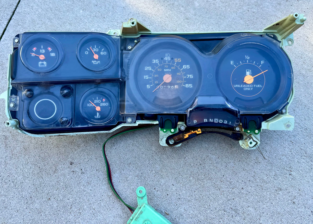 1981-88 Instrument cluster