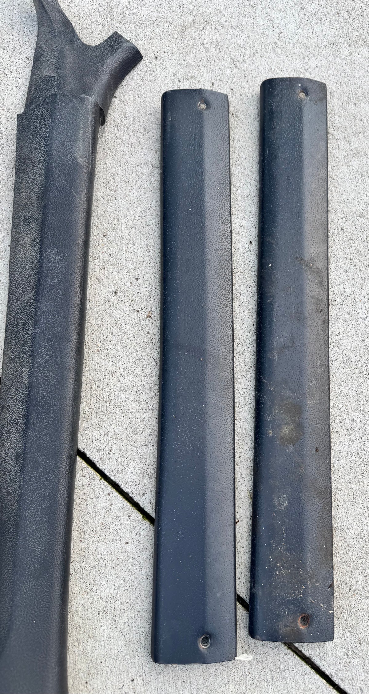 1981-87 Charcoal interior trim