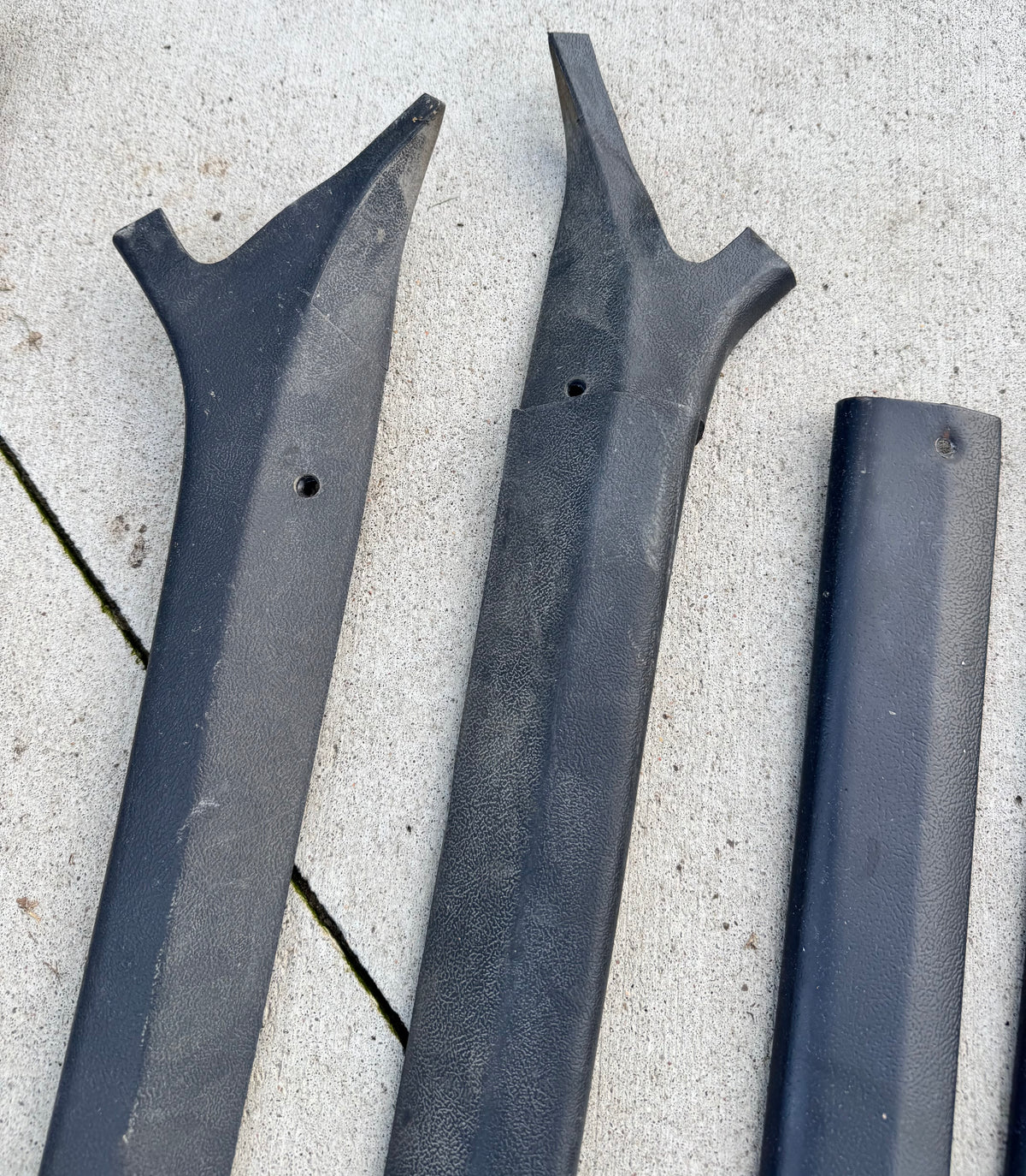 1981-87 Charcoal interior trim