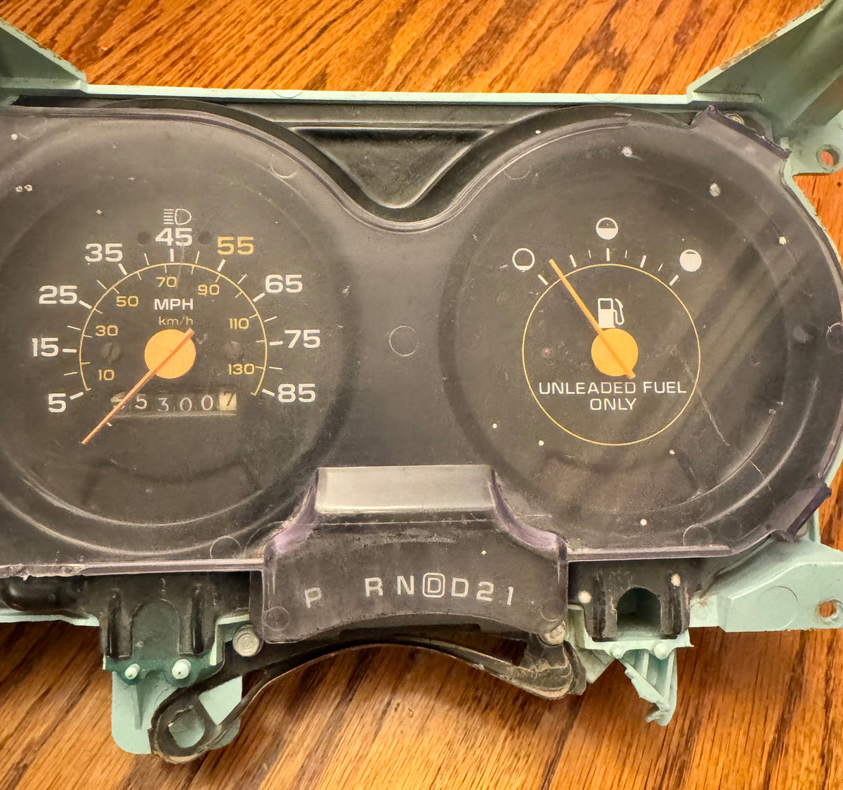 1981-1988 Instrument cluster
