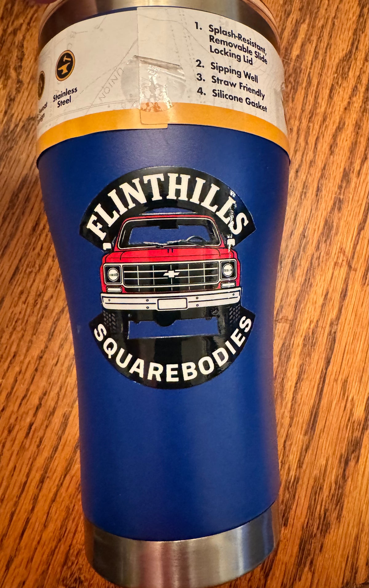 Dark blue cup