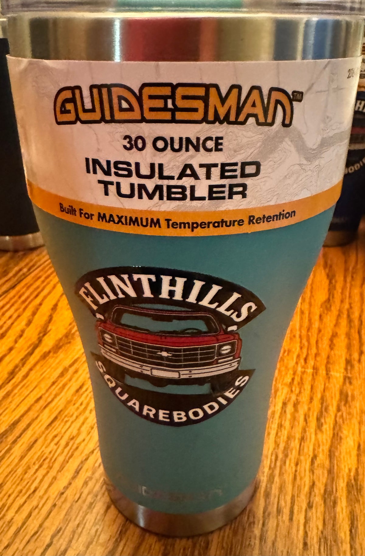Teal colored Tumbler