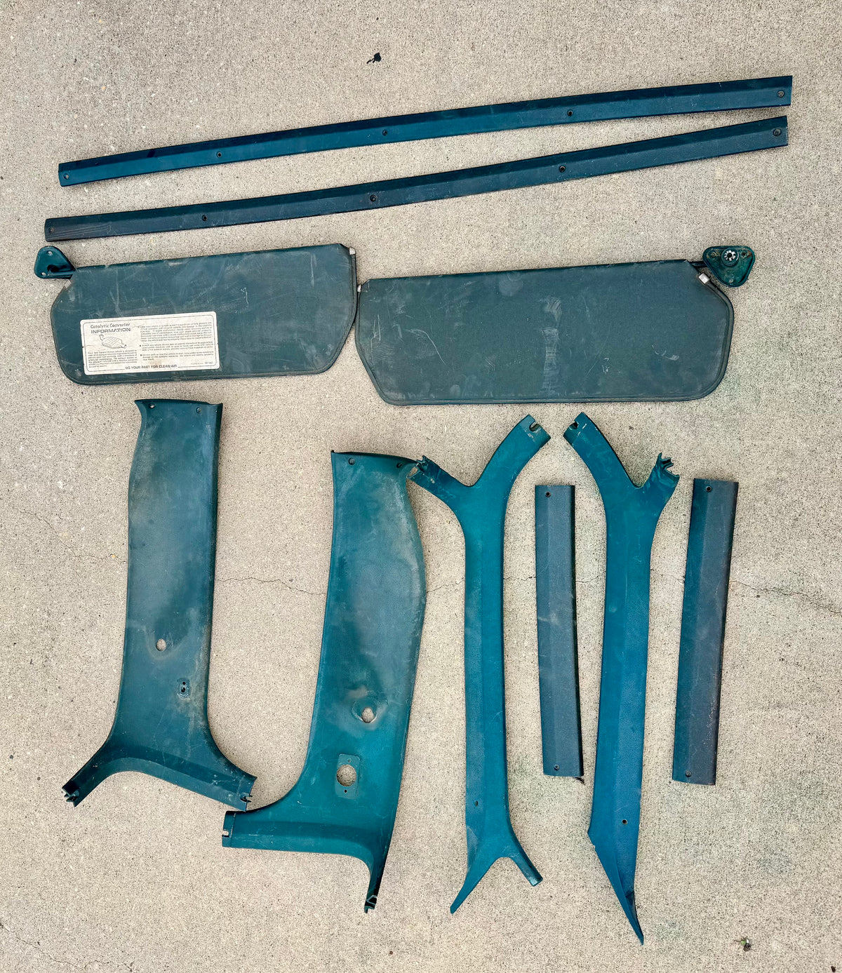 1973-87 interior trim