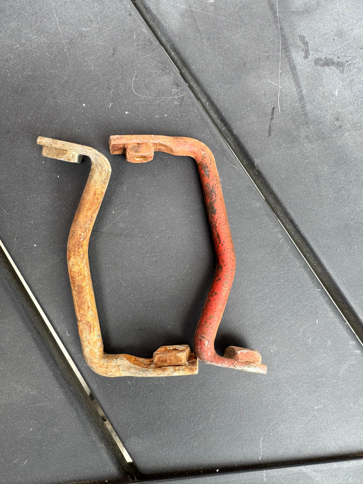 Outside mirror brackets