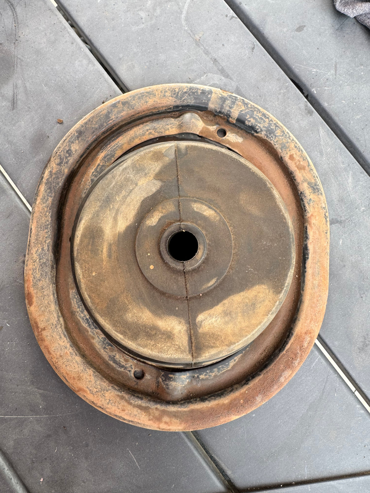 1973-1983 floor shift boot and retainer