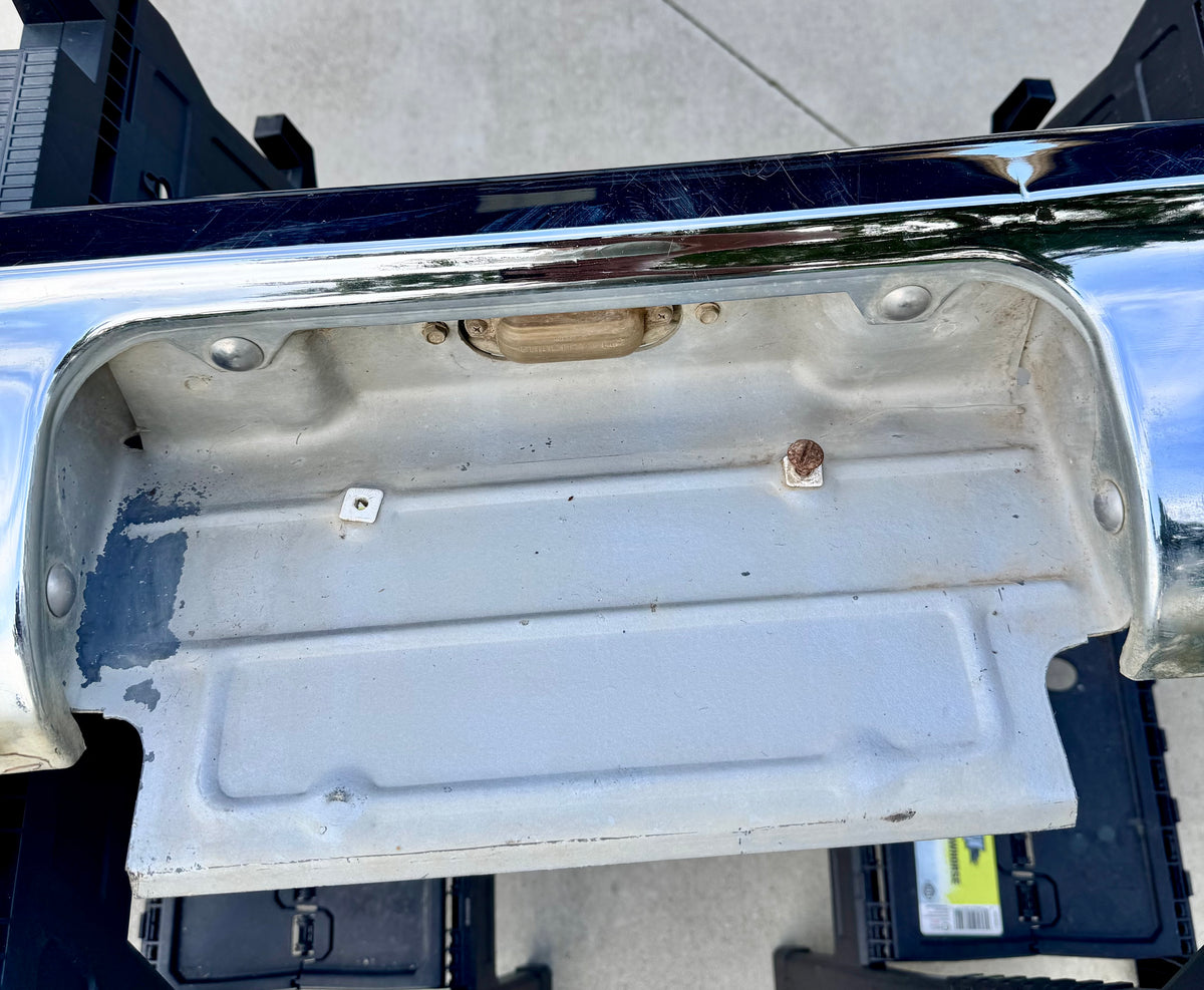 1967-87 Stepside rear bumper assembly
