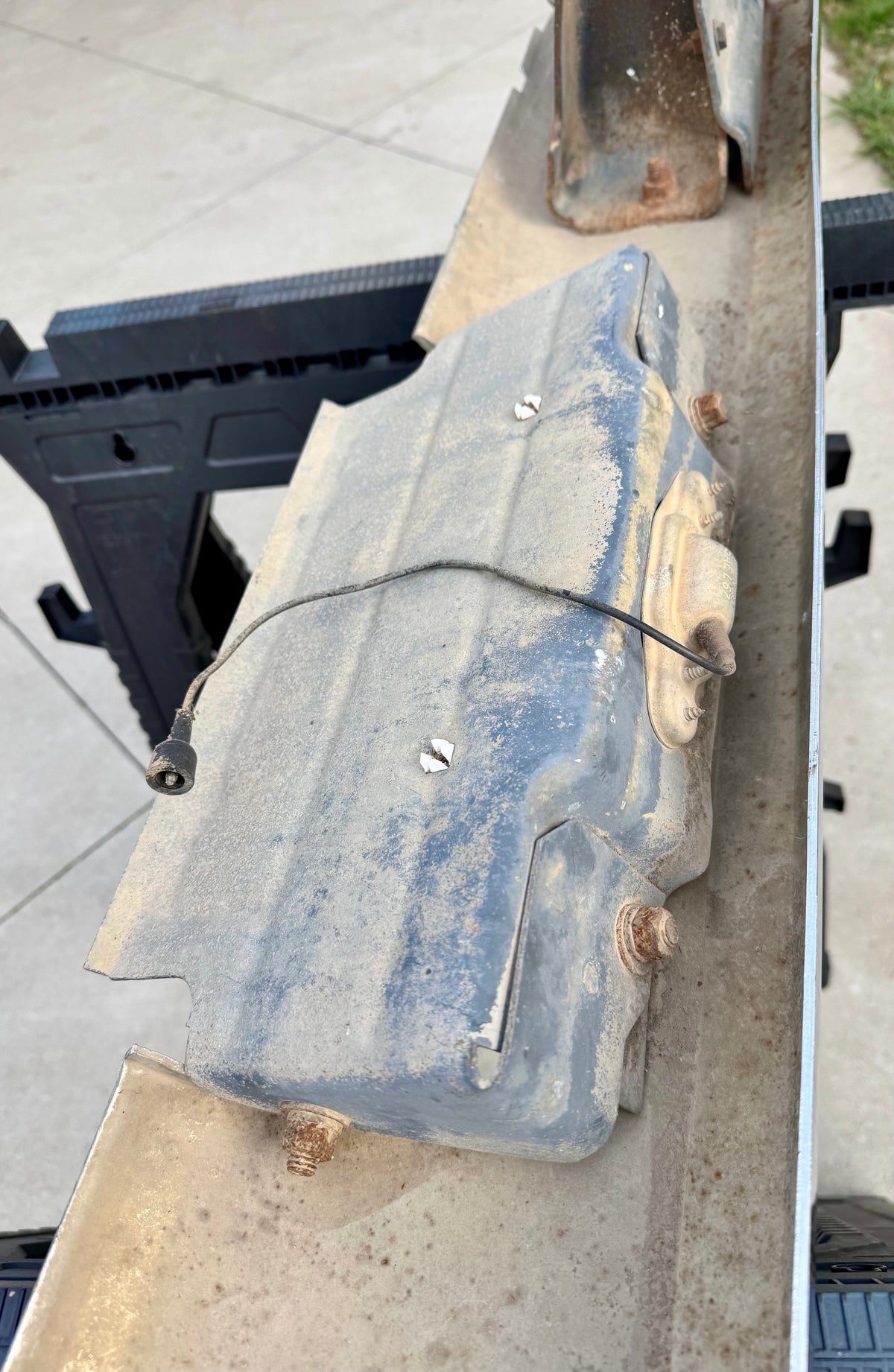 1967-87 Stepside rear bumper assembly