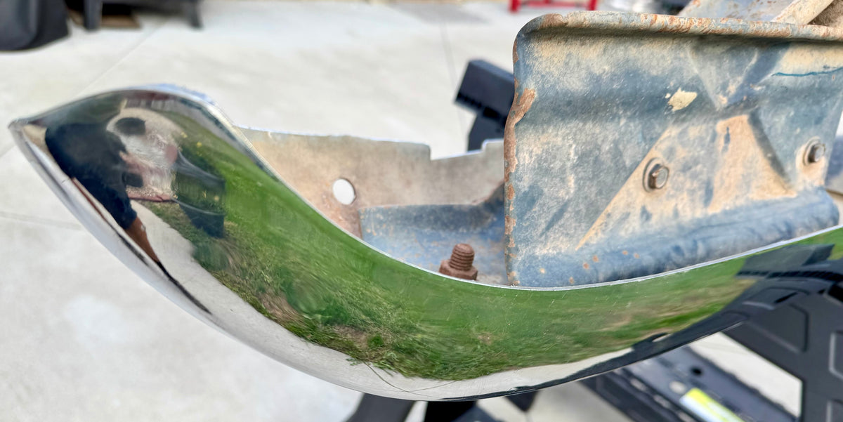 1967-87 Stepside rear bumper assembly