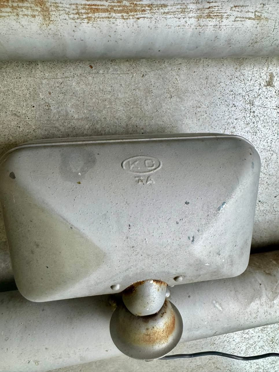 Push bar with tow hooks and lights