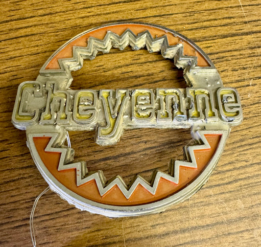 1975-1980 K5 “Cheyenne” quarter emblem