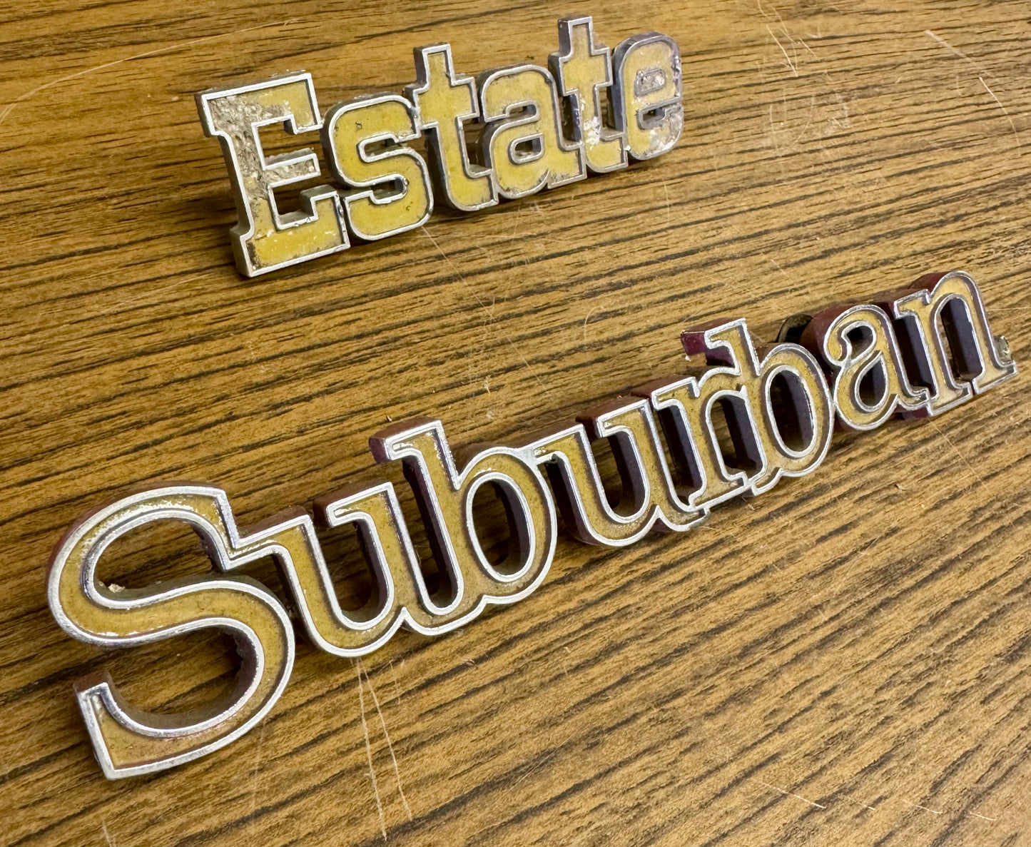 1973-1980 “Suburban Estate” emblems
