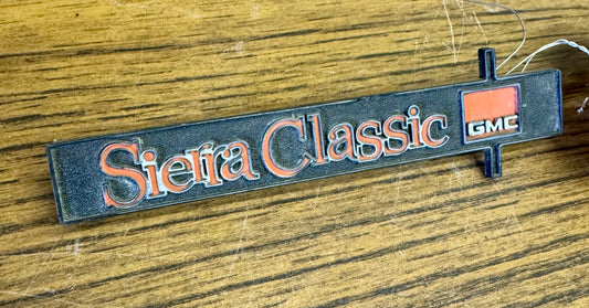 1975-1980 GMC dash emblem
