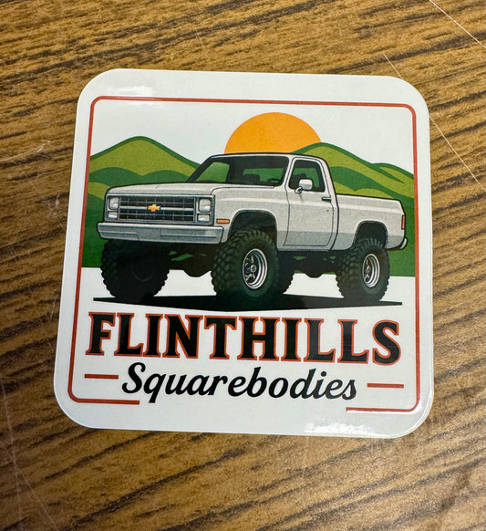 FlintHills Squarebodies sticker