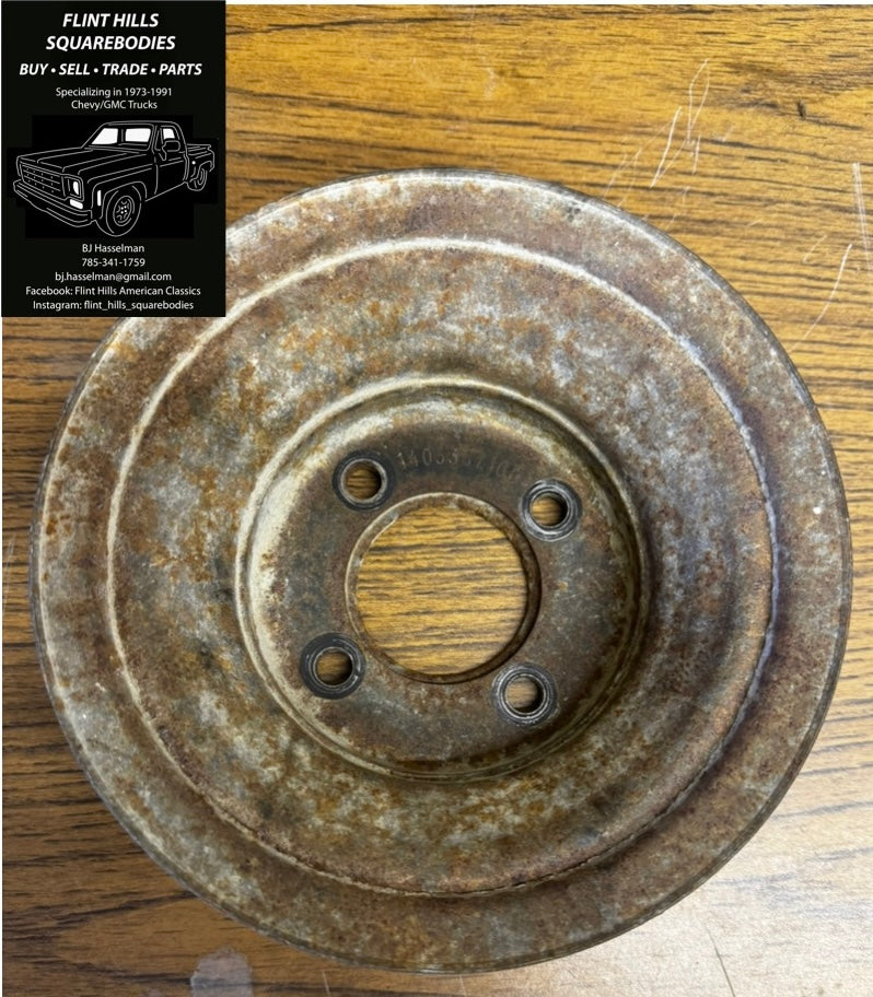 6.2 Diesel crankshaft pulley