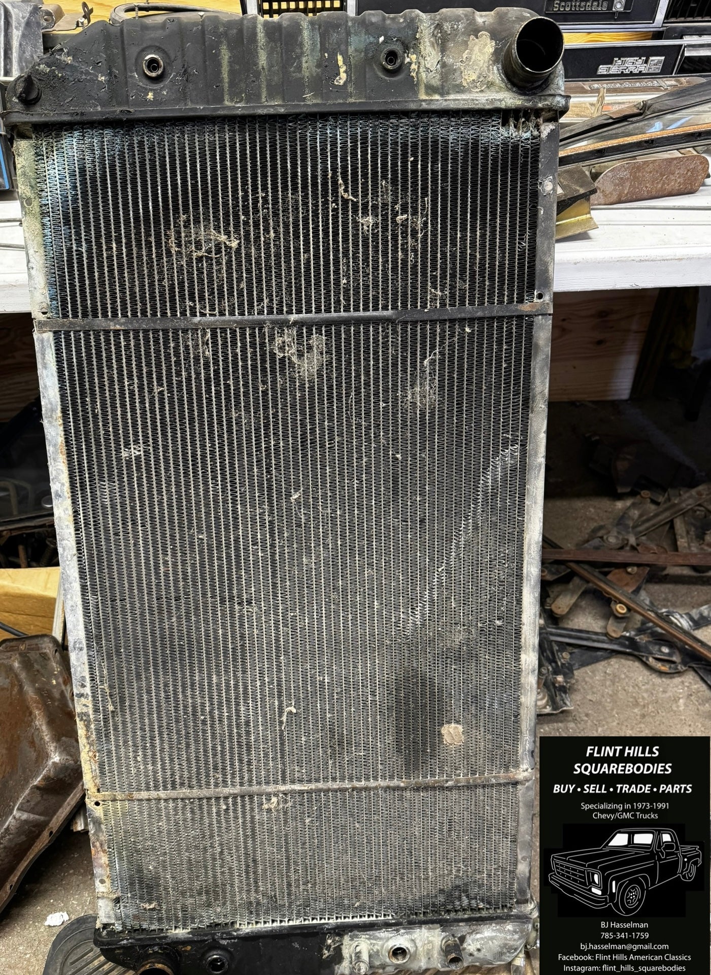 6.2 Diesel Radiator, Shroud and top panel